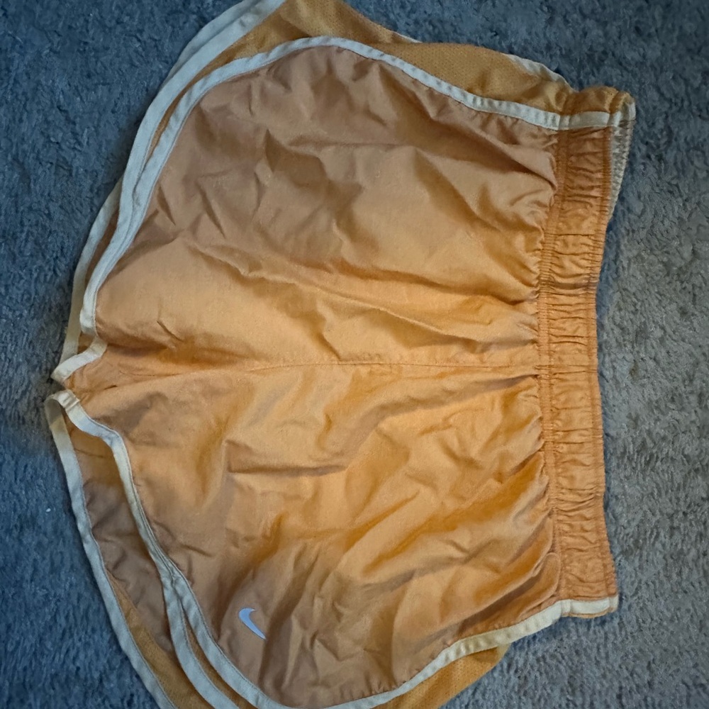 Nike Orange Athletic Shorts